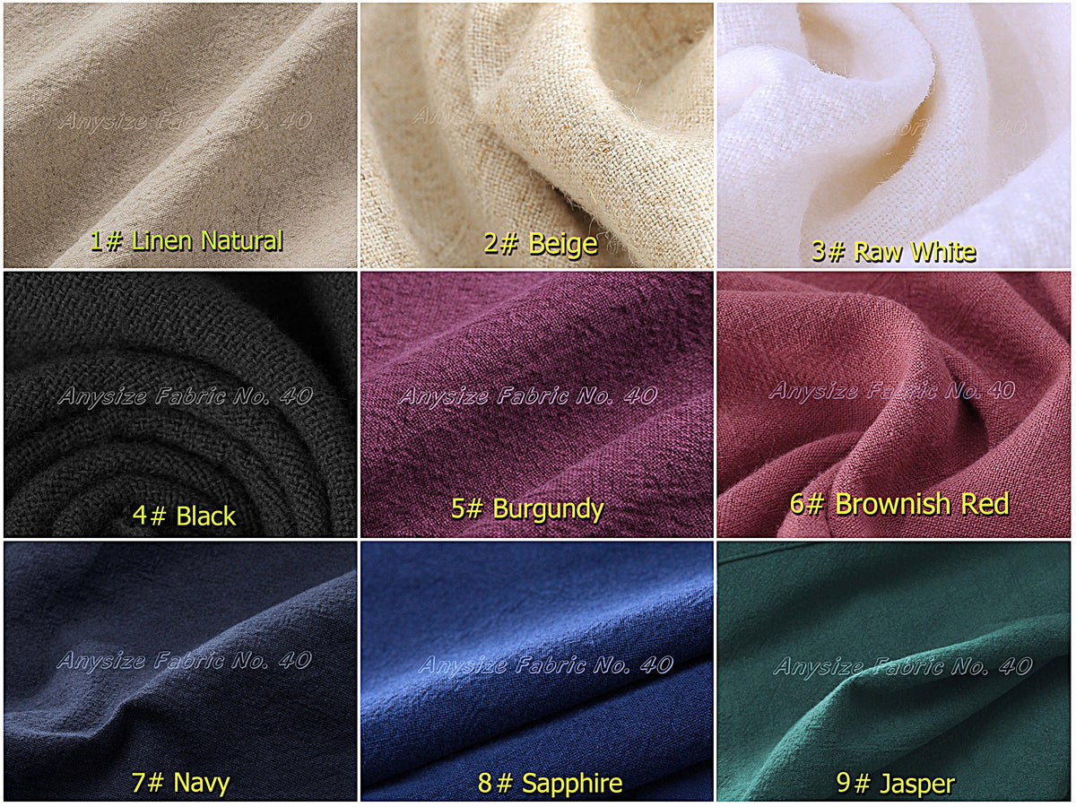 Anysize Custom Hooded Jacket Linen Cotton Long Sleeves Short Coat Spring Fall Plus Size Jacket Plus Size Clothing F82SN