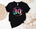 Custom Birthday Girl Shirt,10 Years Old Birthday Girl Tshirt,Personalized Birthday Girl Gift,Birthday Girl Tee,Kids Birthday Party Shirts