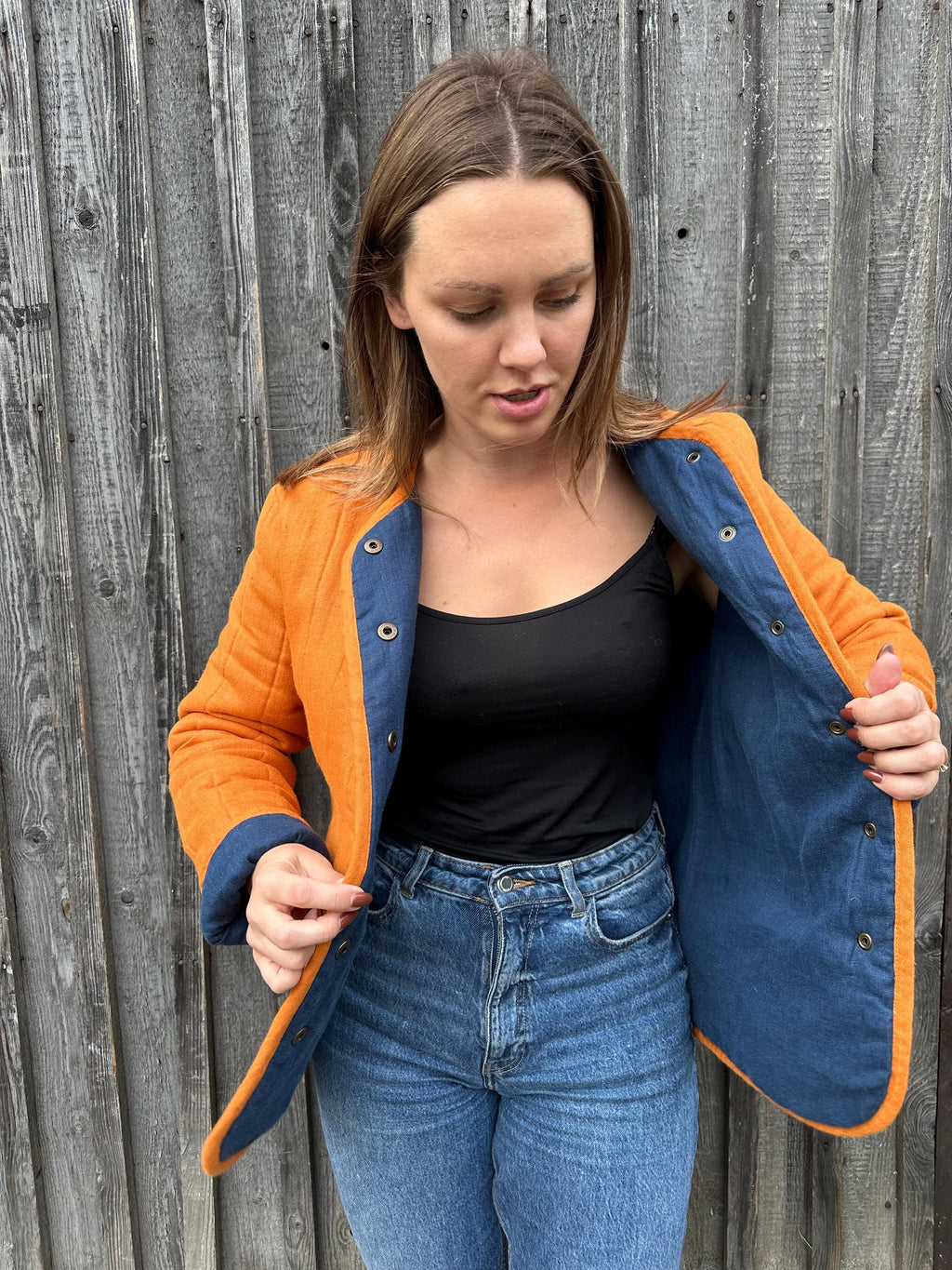 Quilted linen jacket, padded linen coat, Women Linen Blazer, Linen Jacket Short, Womens Jacket, Linen Jacket Natural, Linen Jacket