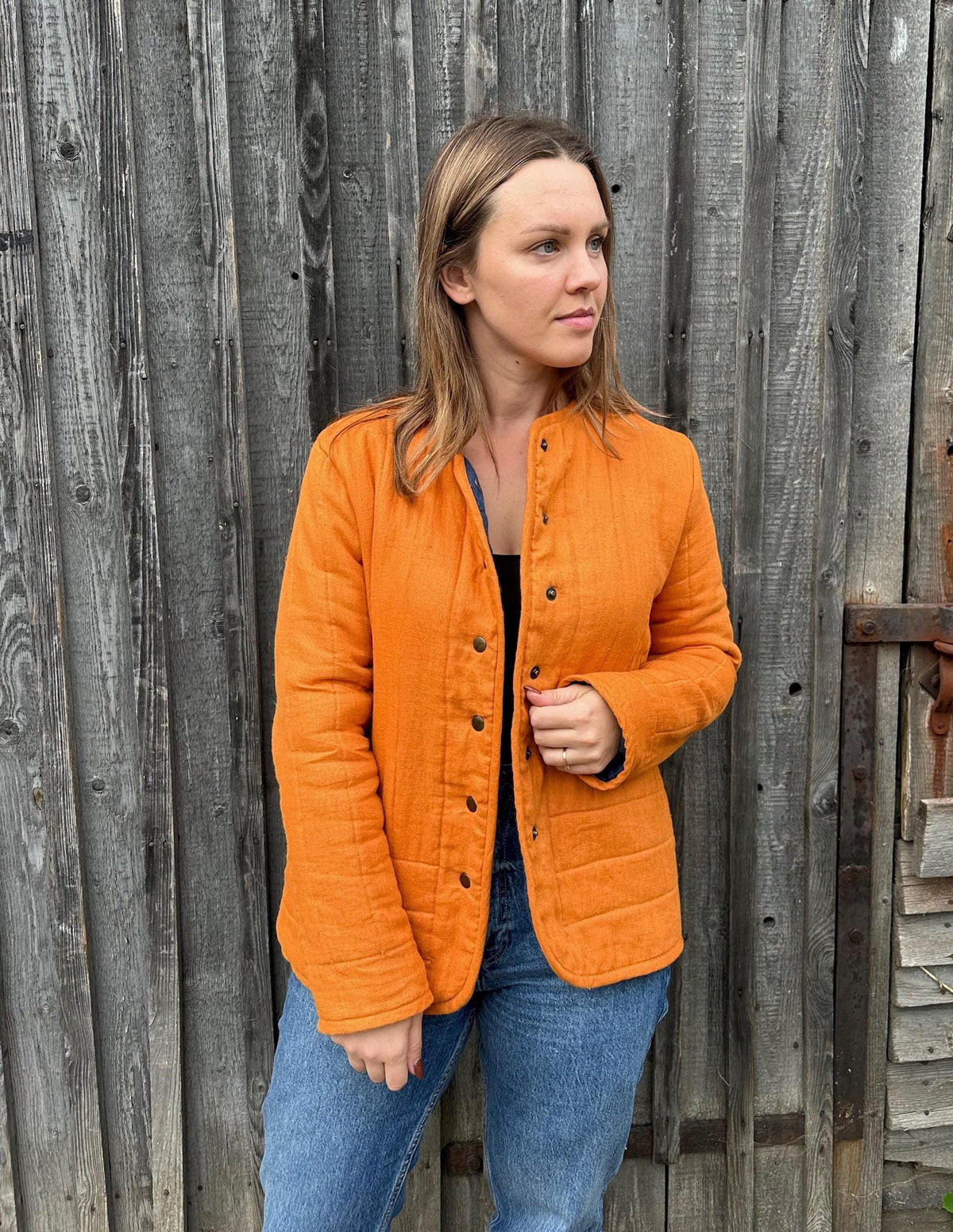 Quilted linen jacket, padded linen coat, Women Linen Blazer, Linen Jacket Short, Womens Jacket, Linen Jacket Natural, Linen Jacket