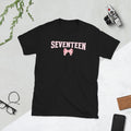 17th Coquette Birthday Seventeen Year Old Bow Unisex T-Shirt