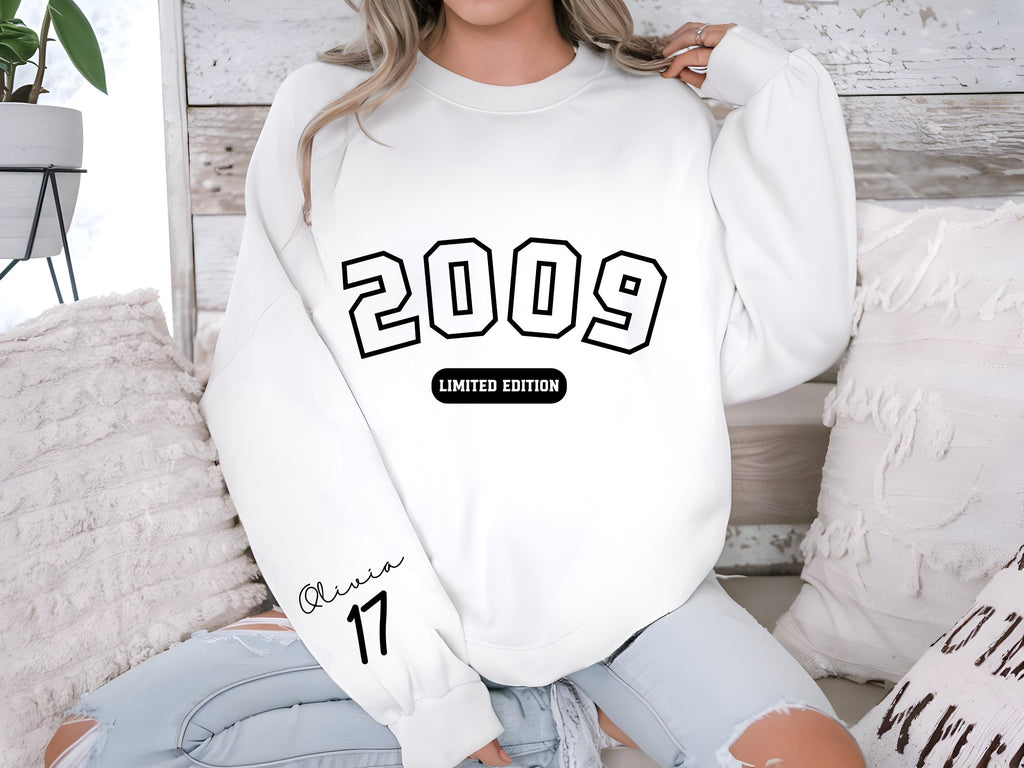 Custom 17th Birthday Gift For Girls: Cotton Birthday Shirt Daughter, Girlfriend & Best Friend