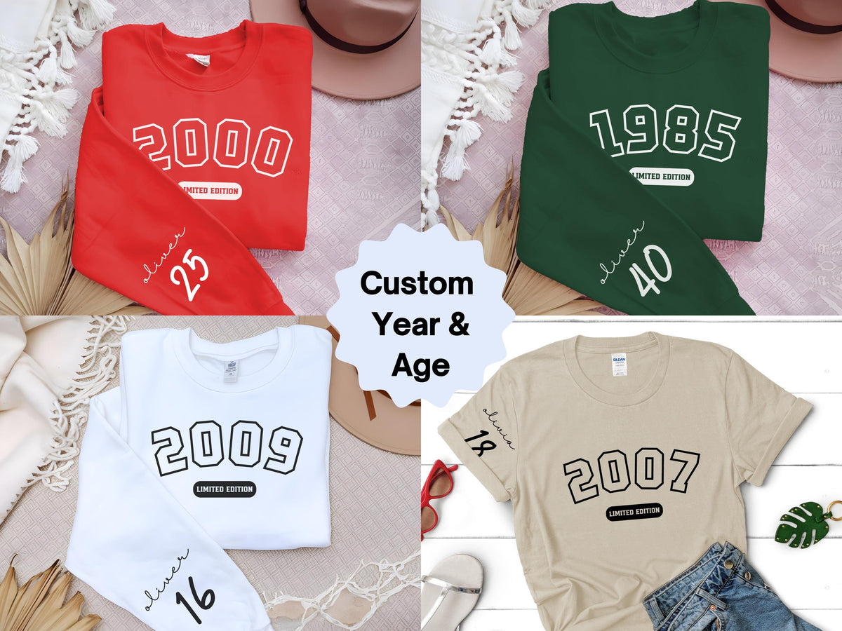 Custom 17th Birthday Gift For Girls: Cotton Birthday Shirt Daughter, Girlfriend & Best Friend