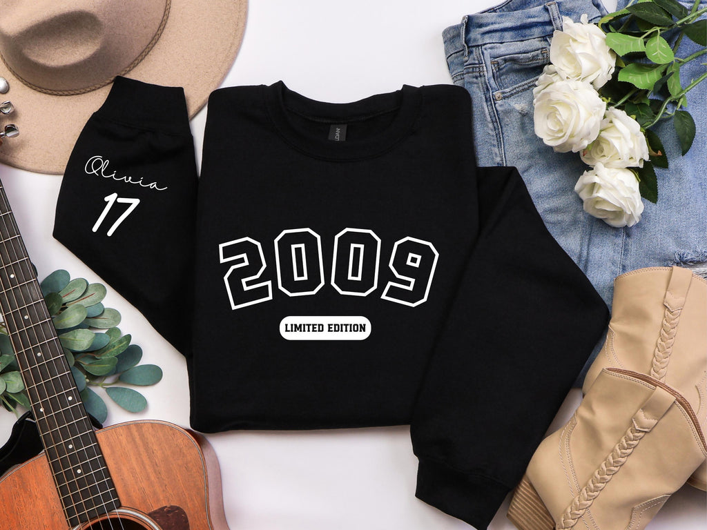 Custom 17th Birthday Gift For Girls: Cotton Birthday Shirt Daughter, Girlfriend & Best Friend