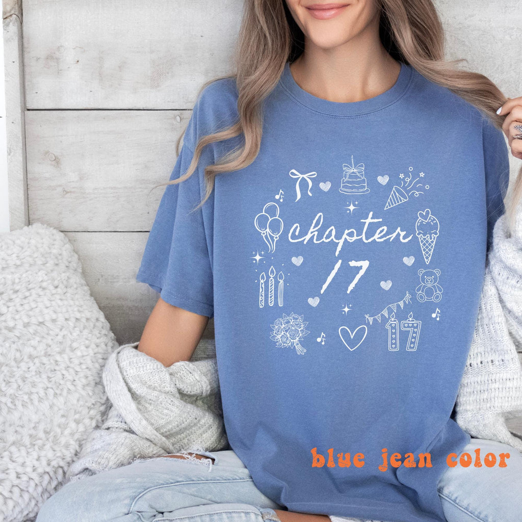 17th birthday, 17th birthday shirt, 17th Birthday Gift For Girls Birthday Shirt for Daughter Friend, 17th birthday t-shirt present party