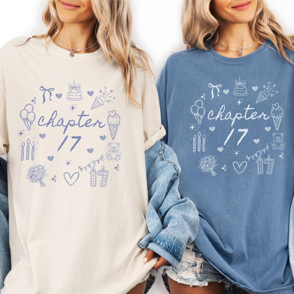 17th birthday, 17th birthday shirt, 17th Birthday Gift For Girls Birthday Shirt for Daughter Friend, 17th birthday t-shirt present party