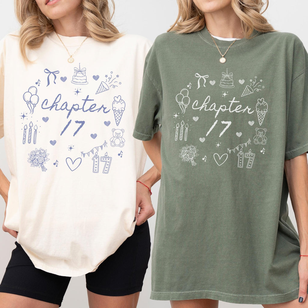 17th birthday, 17th birthday shirt, 17th Birthday Gift For Girls Birthday Shirt for Daughter Friend, 17th birthday t-shirt present party
