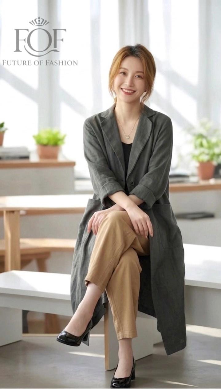 Women's 100% Linen Coat Burgundy ,Linen Cardigan Linen Kimono Long Sleeves Jacket Washed Linen Top Oversized Coat, Long Linen Duster Washed