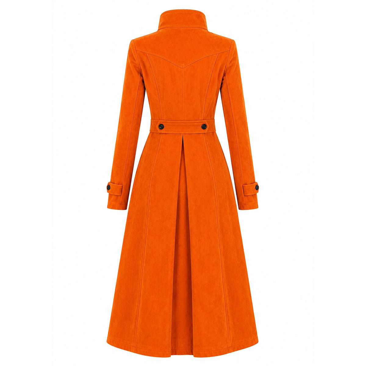 Women's Gothic Victorian Trench, Steampunk Outerwear, Witchy Winter Fashion